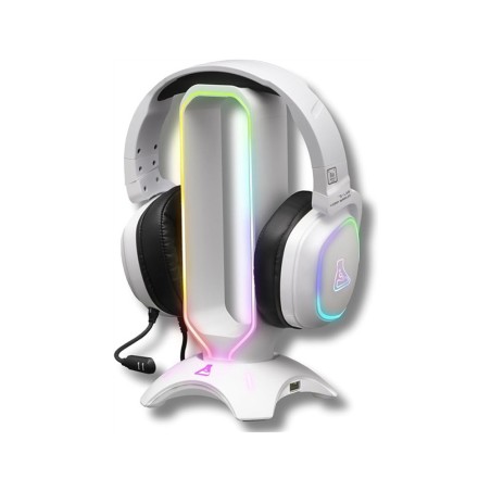 Soporte para auriculares the g lab gaming para auriculares retroiluminacion blanco