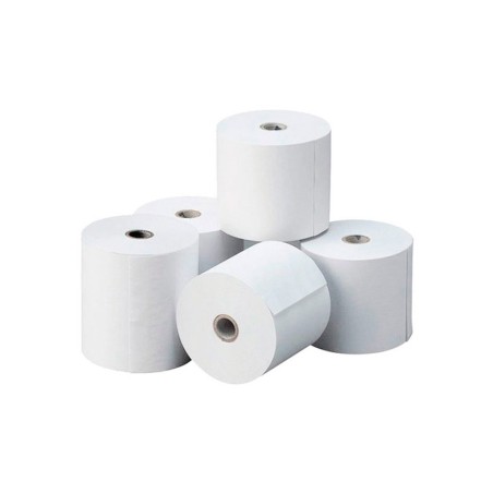 Rollo sumadora termico 80x80x12 mm sin bisfenol paquete de 8 unidades