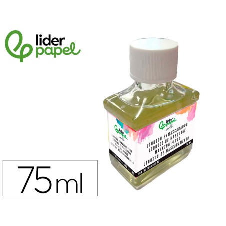 Liquido enmascarador para acuarela liderpapel bote de 75 ml