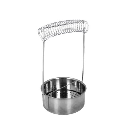 Limpiador con soporte liderpapel para brochas y pinceles de aluminio 18x105 cm