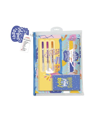 Set de papeleria alpino color experience perfect day