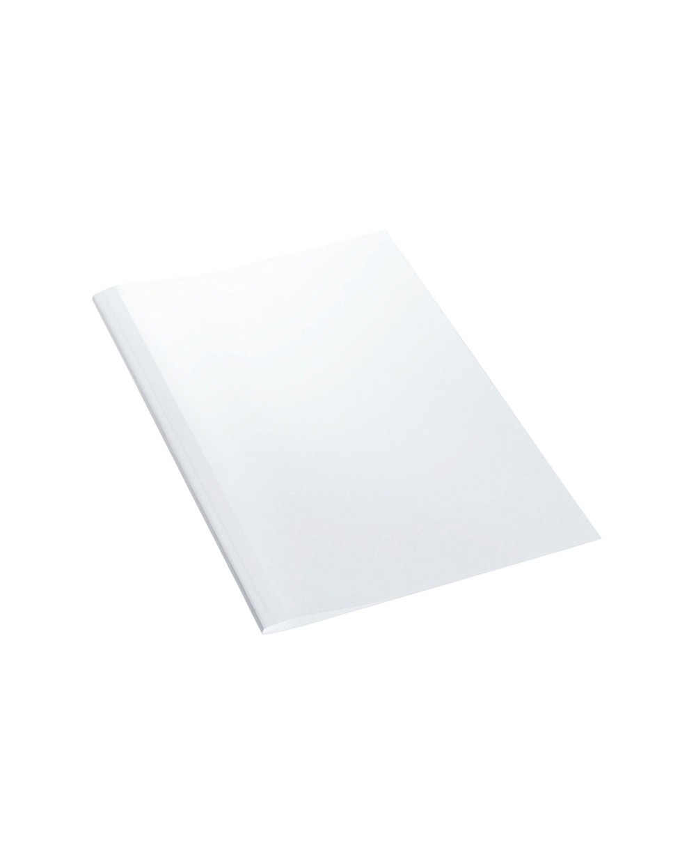 Tapa de encuadernacion termica leitz lomo 15 mm color blanco caja de 100 unidades