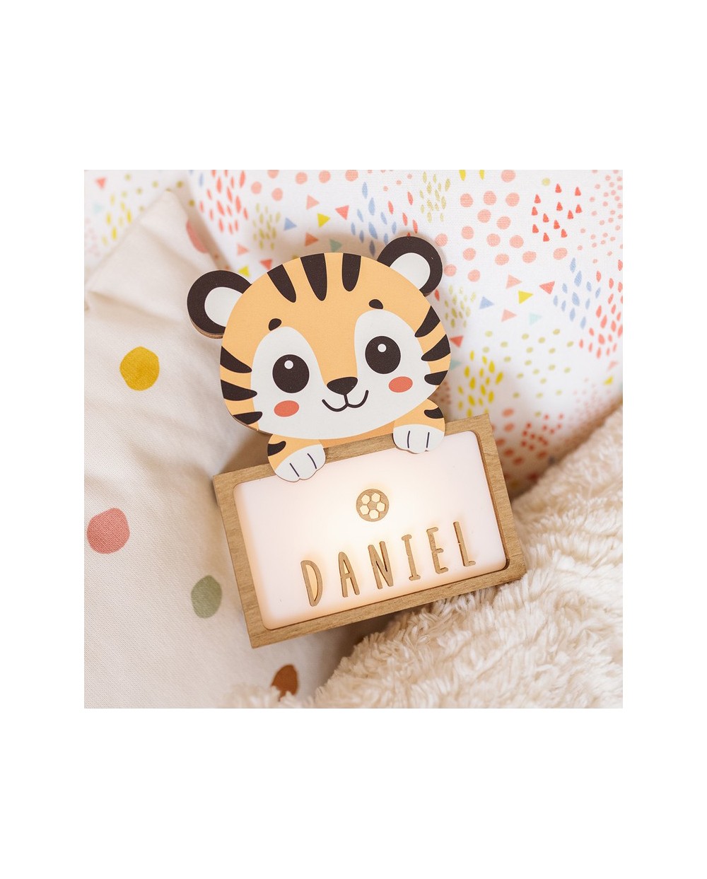Lampara vintiun personalizable little tiger