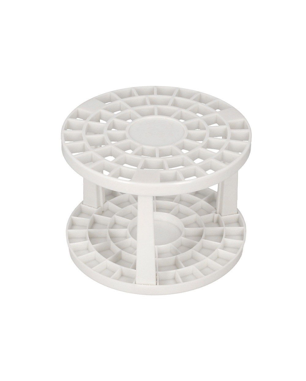 Soporte para pinceles liderpapel de plastico 46 agujeros 145x145x10 cm