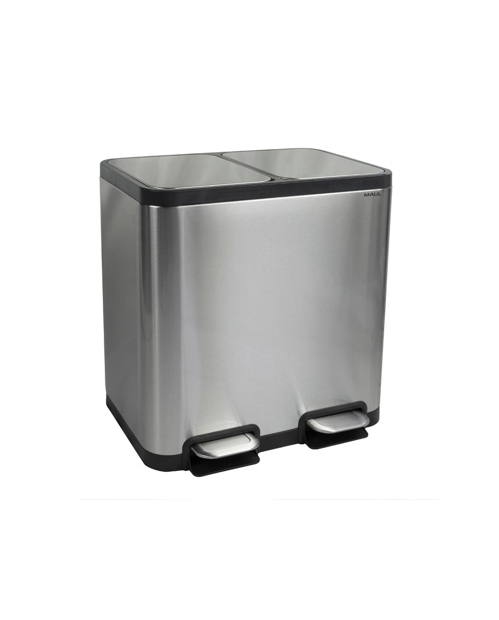 Papelera metalica maul cycle acero inoxidable con pedal 2020 litros