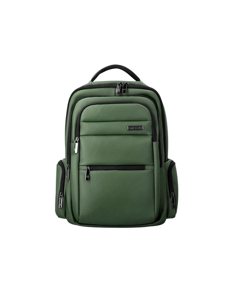 Mochila antartik volt 5 compartimentos color verde militar interior naranja 450x180x330 mm
