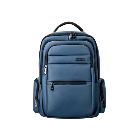 Mochila antartik volt 5 compartimentos color azul marino interior turquesa 450x180x330 mm