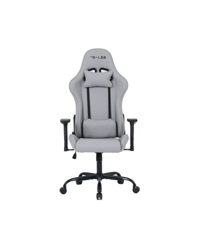 Silla gaming the g lab ks platinium grey tela gris