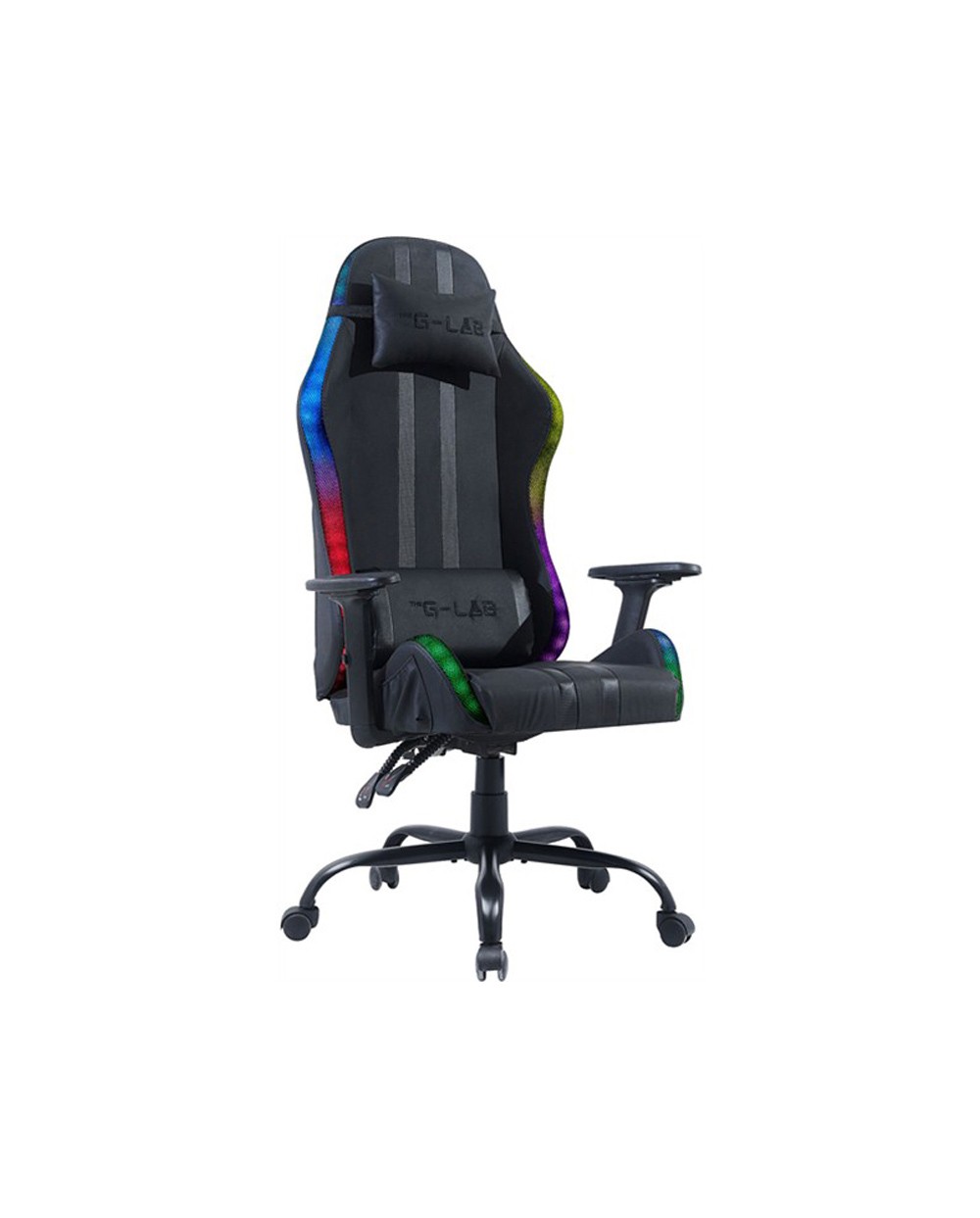 Silla gaming the g lab ks electron ex imitacion cuero negro