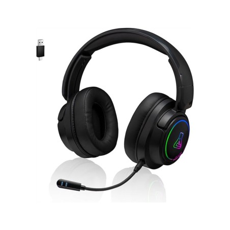 Auriculares gaming the g lab korp iridium inalambricos negro