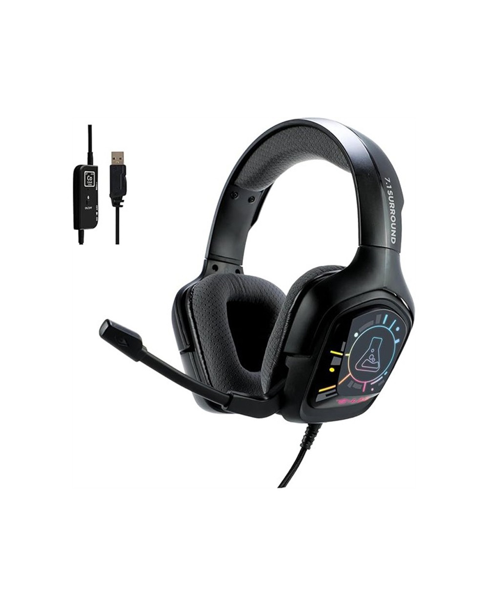 Auriculares gaming the g lab korp cobalt 71 ex jack 35 mm