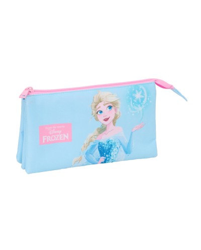 Bolso escolar portatodo safta triple frozen 120x220x30 mm