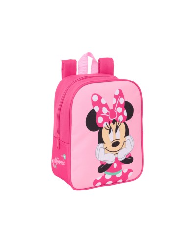 Mochila safta guarderia adaptable carro minnie mouse 270x220x100 mm