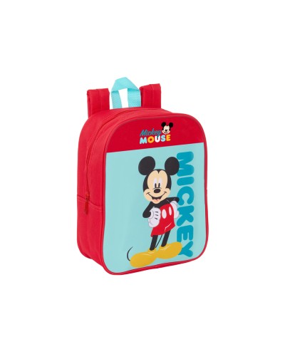Mochila safta guarderia adaptable carro mickey mouse 270x220x100 mm