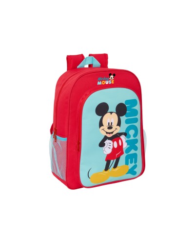 Mochila safta adaptable carro mickey mouse 420x330x140 mm