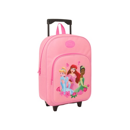 Mochila safta grande con ruedas princesas 420x320x140 mm