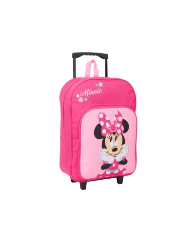 Mochila safta grande con ruedas minnie mouse 420x320x140 mm