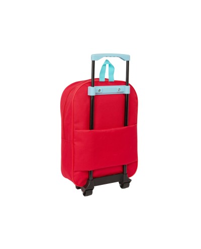 Mochila safta grande con ruedas mickey mouse 420x320x140 mm