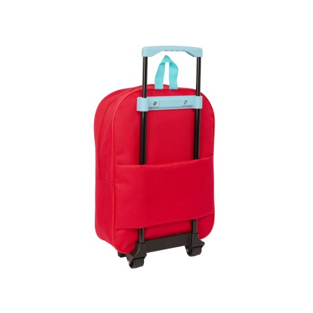 Mochila safta grande con ruedas mickey mouse 420x320x140 mm