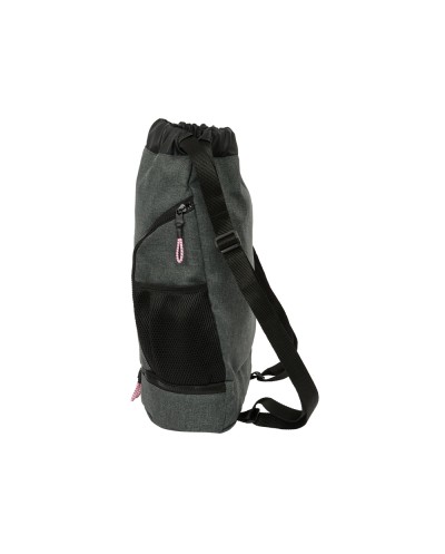 Saco mochila safta kappa silver pink 10x350x400 mm