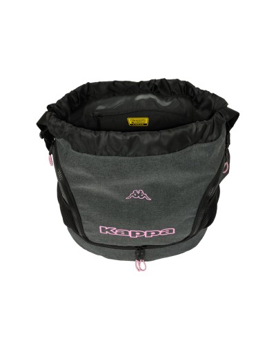 Saco mochila safta kappa silver pink 10x350x400 mm
