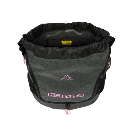 Saco mochila safta kappa silver pink 10x350x400 mm