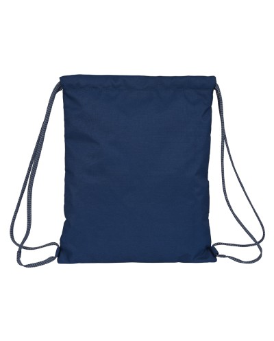 Saco plano safta kappa navy 400x350x10 mm