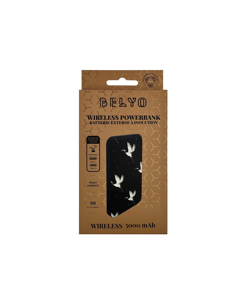 Bateria externa wondee mr wonderful 5000 mah ciguenas