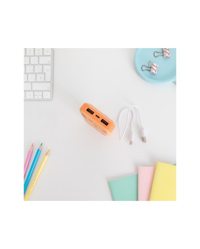 Bateria externa wondee mr wonderful 10000 mah panda rojo