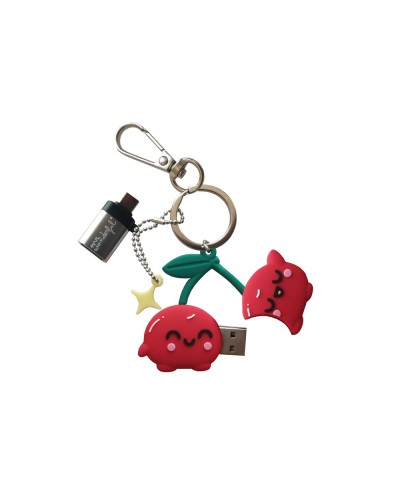 Memoria usb wondee mr wonderful 32gb cereza