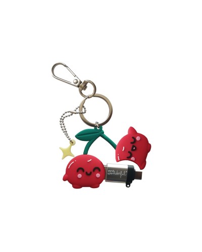 Memoria usb wondee mr wonderful 32gb cereza