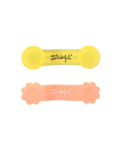 Organizadores de cable wondee mr wonderful blossom pack de 2 unidades