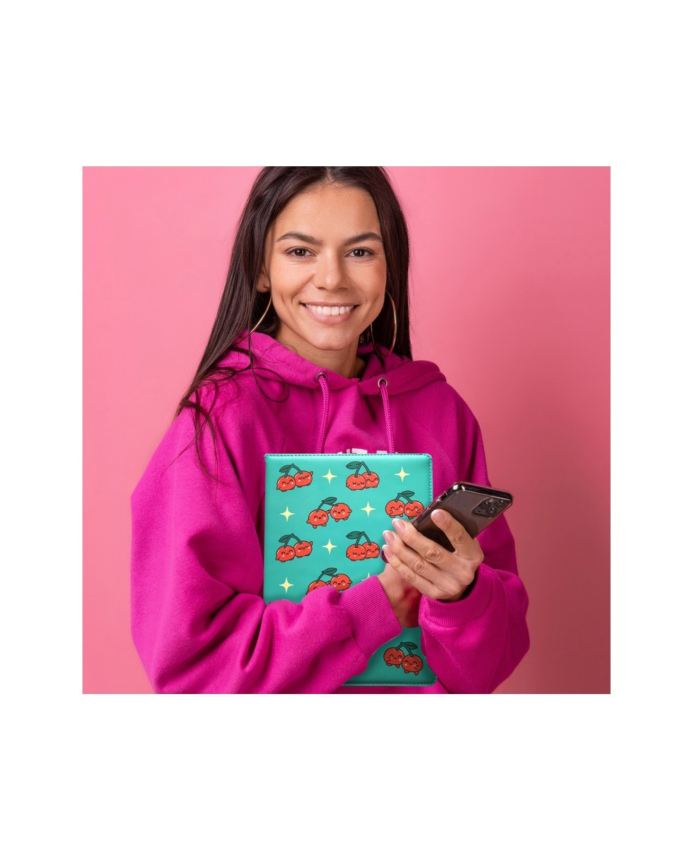 Funda para tablet wondee mrwonderful universal cerezas