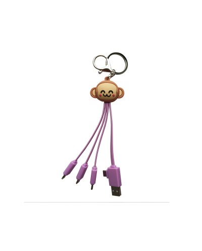 Cable de carga multiconector wondee mr wonderful mono 3 en 1