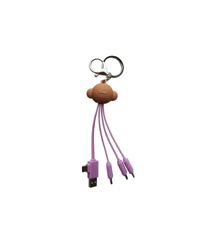 Cable de carga multiconector wondee mr wonderful mono 3 en 1