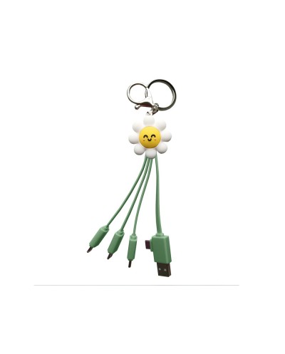 Cable de carga multiconector wondee mr wonderful margarita 3 en 1