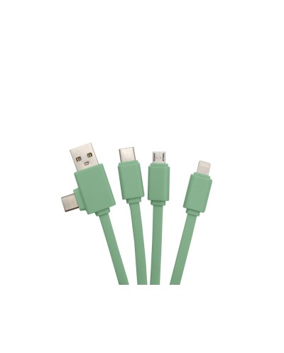 Cable de carga multiconector wondee mr wonderful margarita 3 en 1