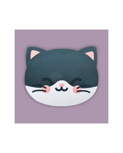 Alfombrilla para raton wondee mr wonderful forma gato