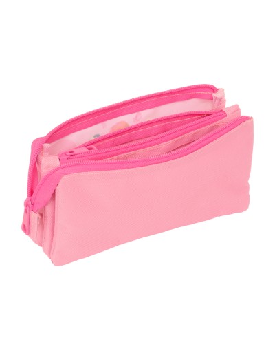 Bolso escolar portatodo safta triple princesas 120x220x30 mm