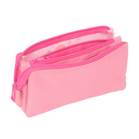 Bolso escolar portatodo safta triple princesas 120x220x30 mm