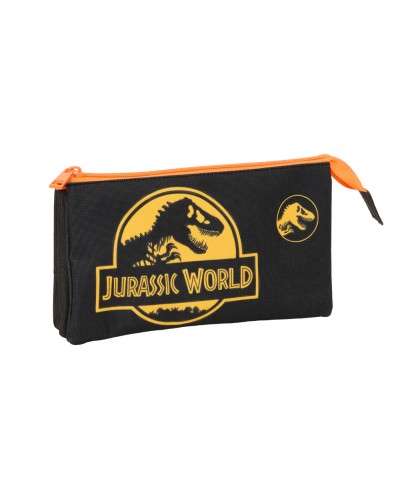 Bolso escolar portatodo safta triple jurassic world 120x220x30 mm