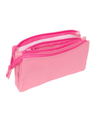 Bolso escolar portatodo safta triple barbie 120x220x30 mm