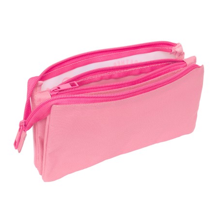 Bolso escolar portatodo safta triple barbie 120x220x30 mm