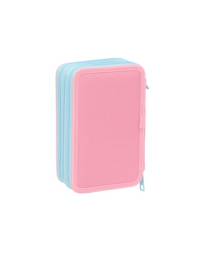 Plumier escolar safta triple 37 piezas peppa pig 195x125x55 mm