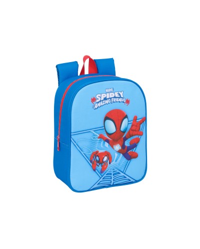 Mochila safta guarderia adaptable carro spidey 270x220x100 mm