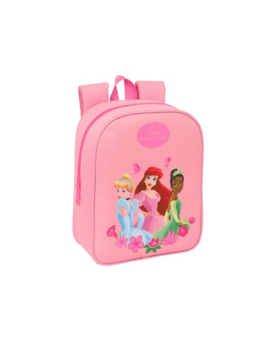Mochila safta guarderia adaptable carro princesas 270x220x100 mm
