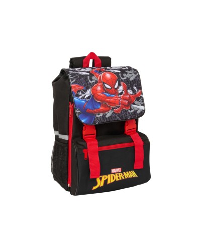 Mochila safta extensible spider man 410x185x150 mm