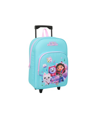 Mochila safta grande con ruedas gabby s dollhouse 420x320x140 mm