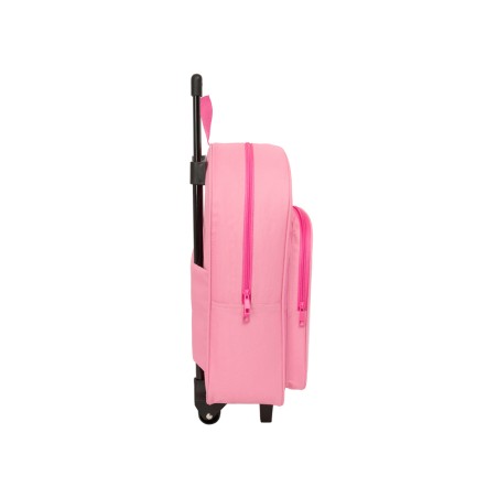 Mochila safta grande con ruedas barbie 420x320x140 mm