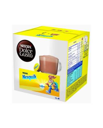 Cacao dolce gusto nesquik caja de 16 capsulas